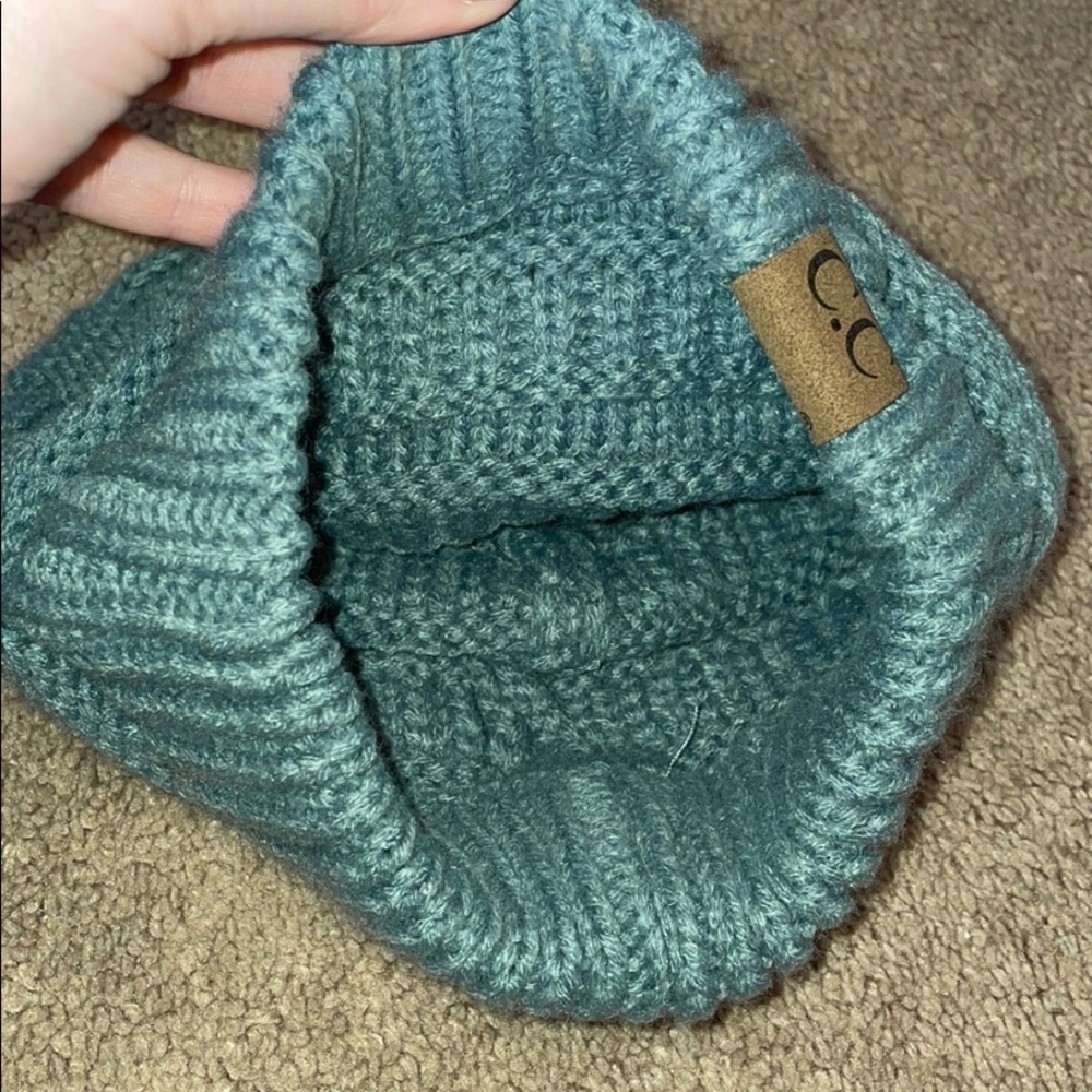 C.C. Blue Beanie - Picture 2 of 3